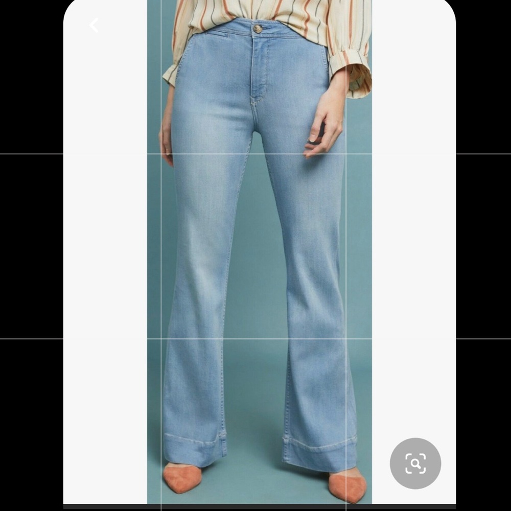 Anthropologie Pilcro and letterpress high rise bootcut jeans